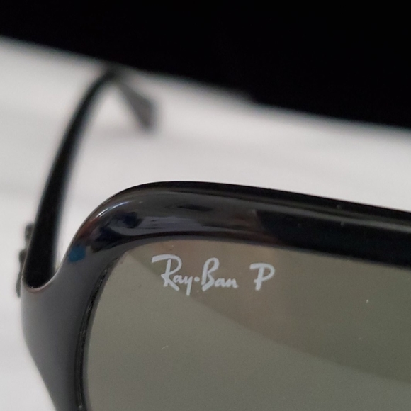 RAY BAN RB4162 POLARIZED CAT 5000 CLASSIC LIKE NEW - Picture 3 of 14
